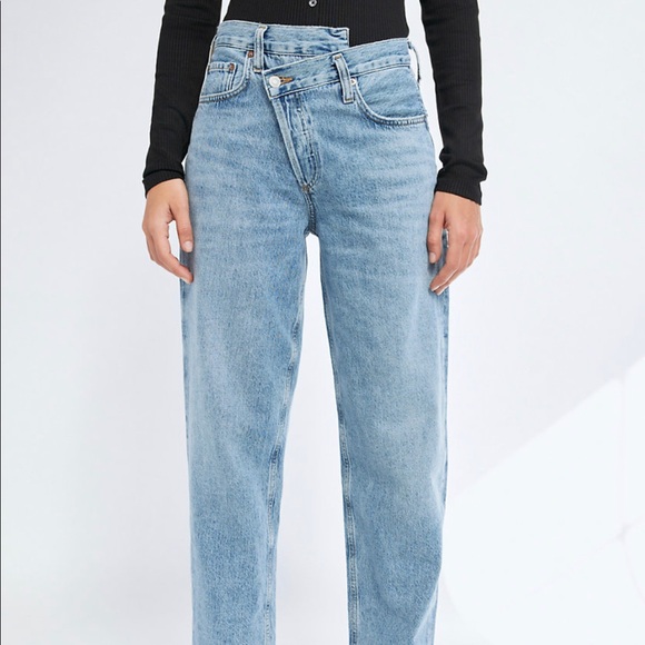 Agolde Denim - AGOLDE ARITZIA CRISS CROSS JEANS